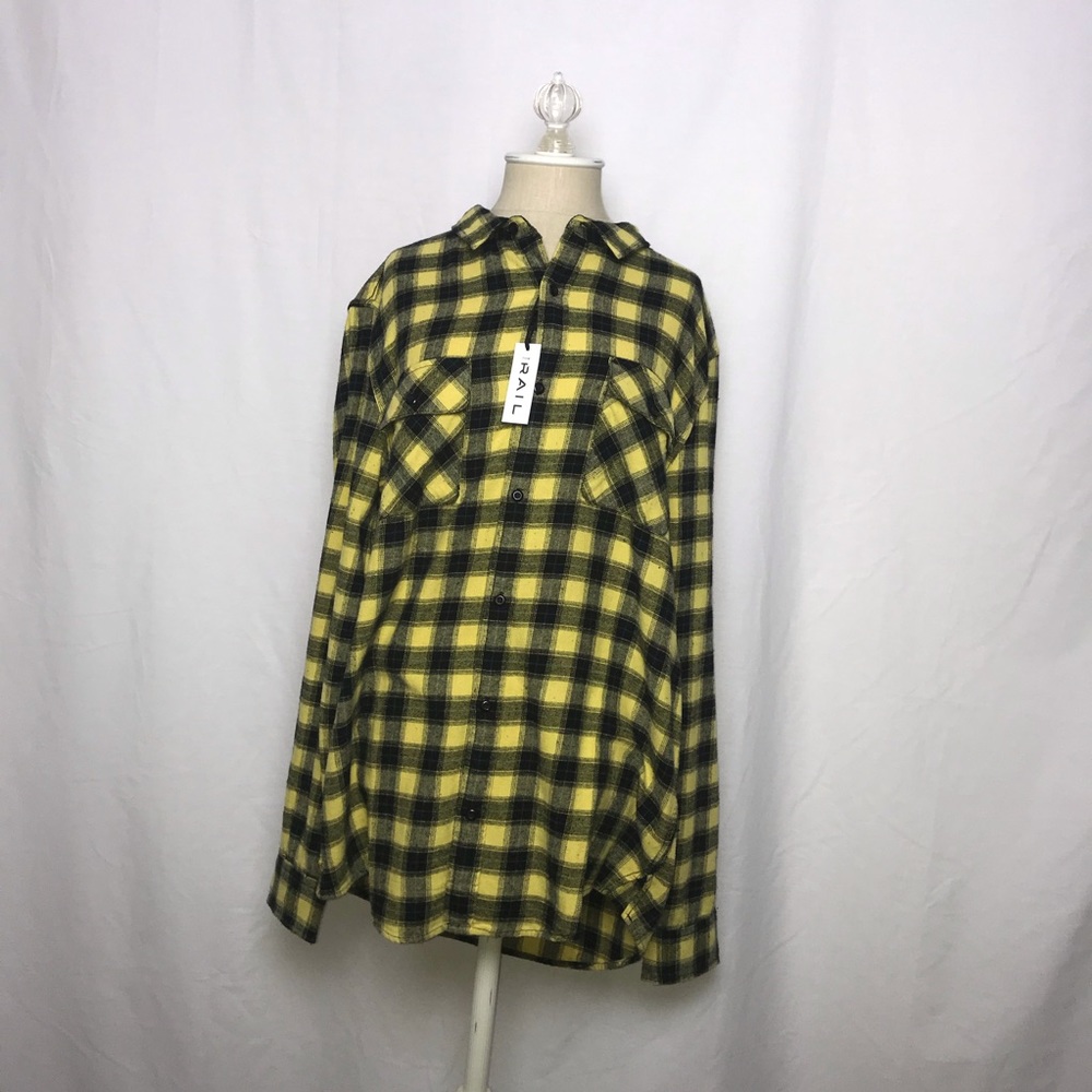 The Rail Flannel Button Down (Size: XL)